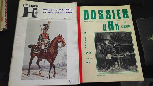 Dossier H - Revue d’histoire militaire - N°0 & de 2 à 13