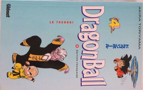 Dragon Ball tome 4 - Le Tournoi - édition collector novembre 1993