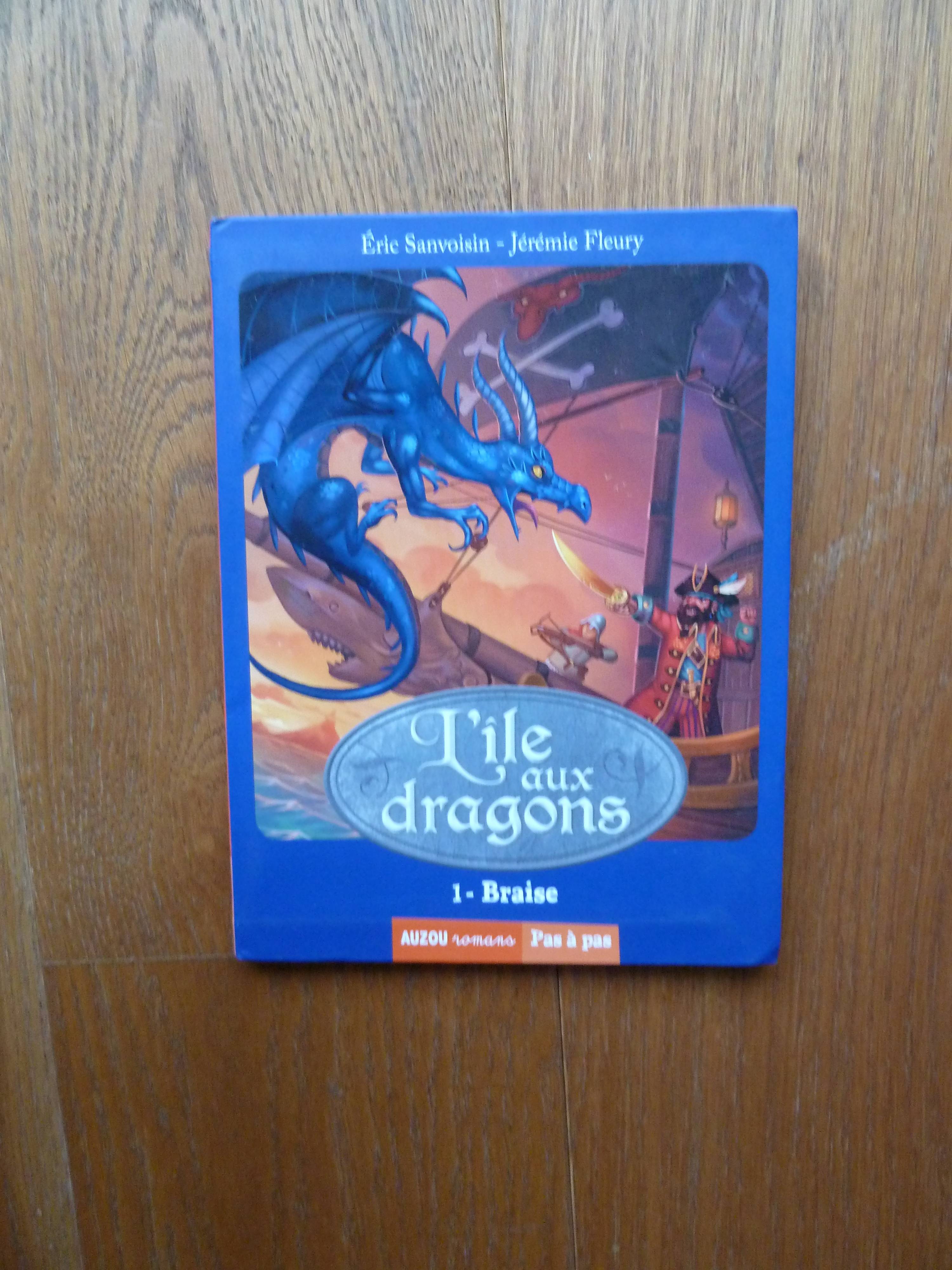 Propose livre L’ile aux dragons Braise on Gens de Confiance