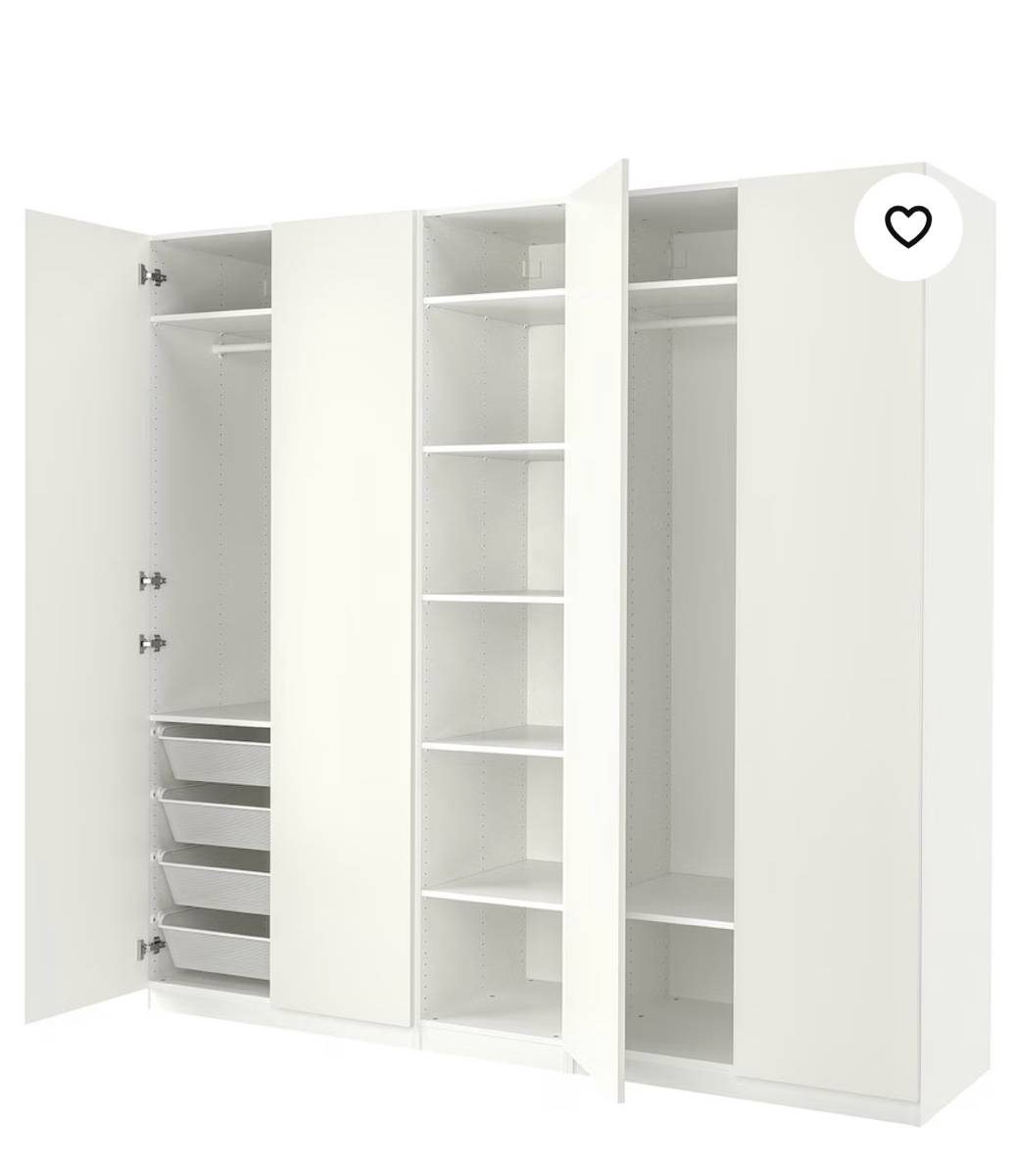 Dressing Ikea Pax + aménagement intérieur on Gens de Confiance