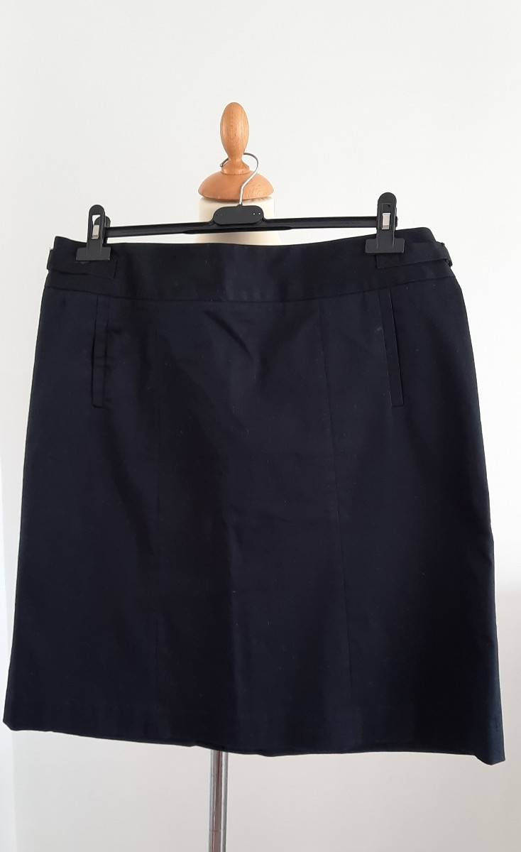 Jupe droite noire Zara Taille XL