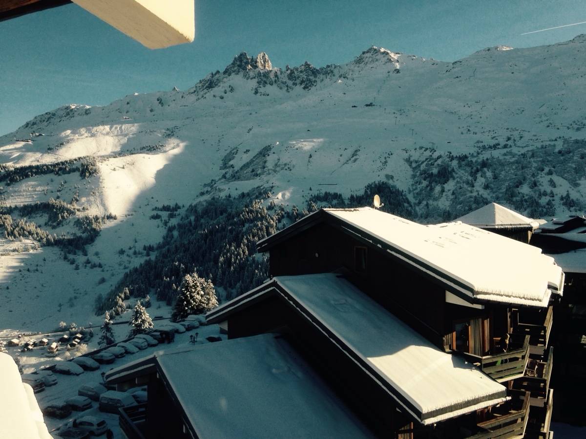 Loue appartement duplex - 6 couchages - Méribel-Mottaret (73) vue magnifique