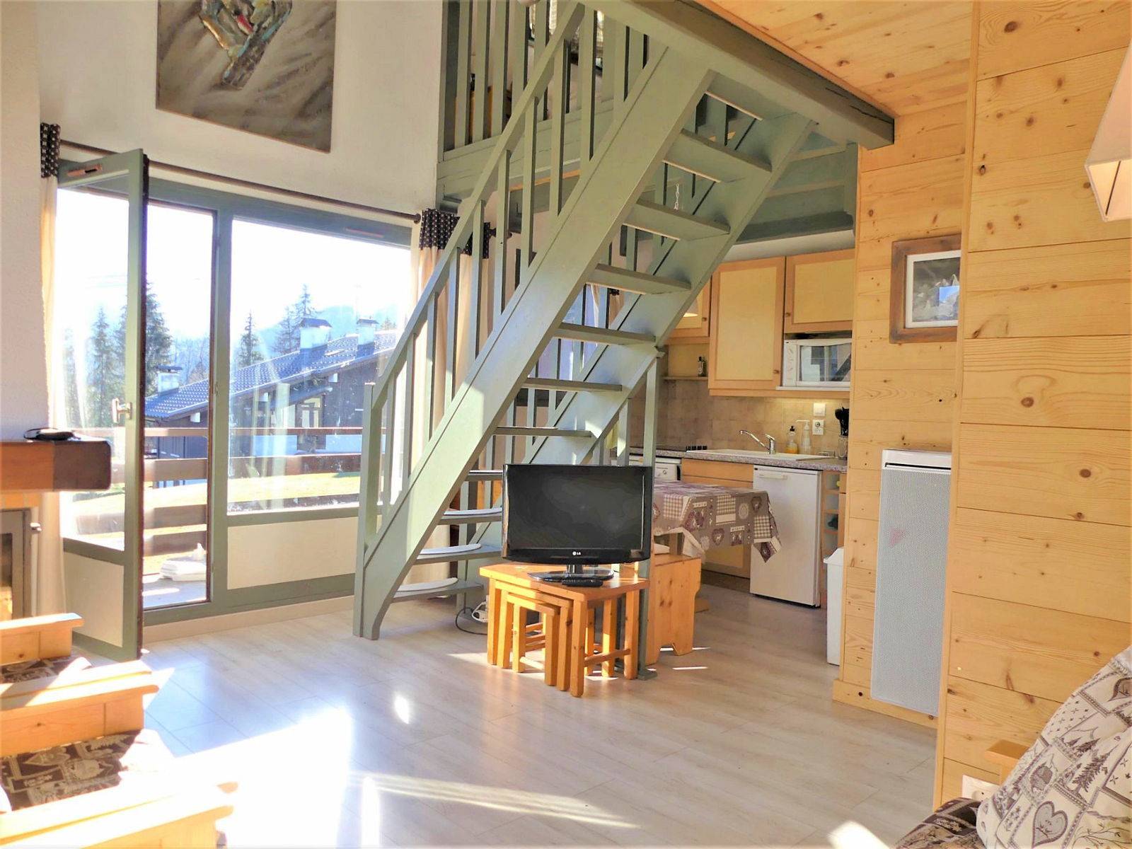 Loue appartement duplex face au Mont-Blanc - 7 couchages - Saint-Gervais-les-Bains (74)
