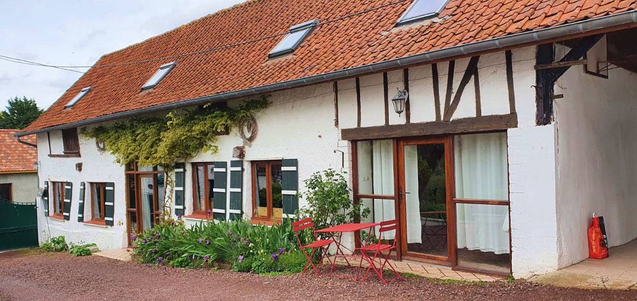 Loue logis "du Val d’Authie" - 10 couchages - 5 chambres - jardin, golf, plages - Baie de Somme (80)