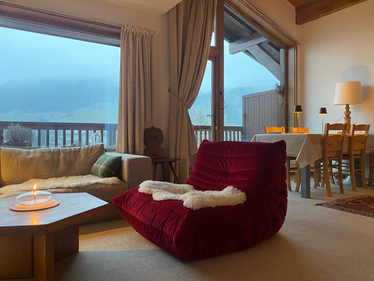 Loue appartement en duplex sous les toits - 80m² - 4 couchages - Megève (74)