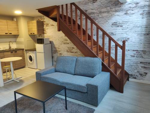Loue Duplex Meublé Rue des Stations et Garage Fermé - 1 chambre, 41m², Lille (59)