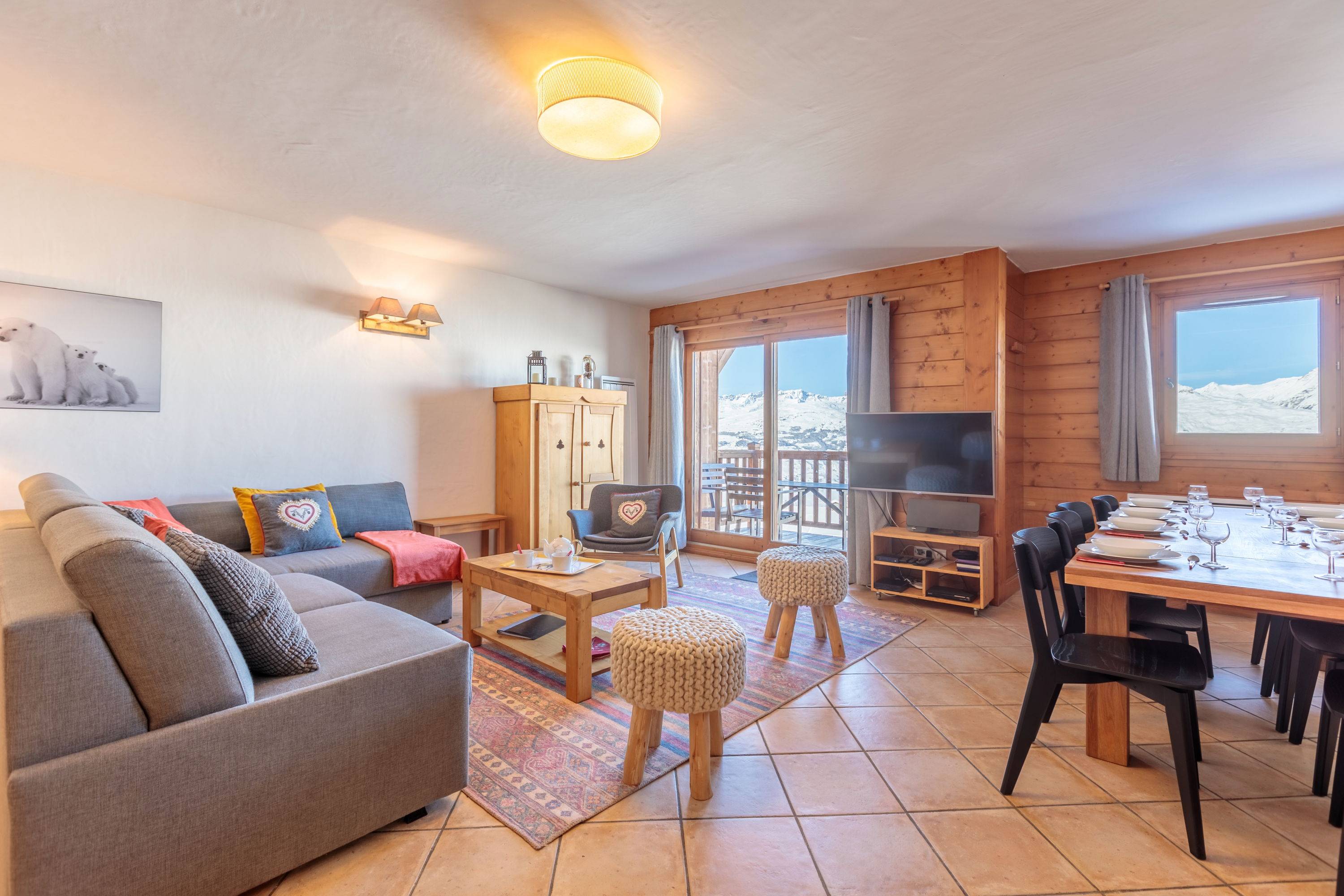 Loue appartement beau duplex - Arc 1800 - skis aux pieds - 8 couchages - Bourg-Saint-Maurice (73)