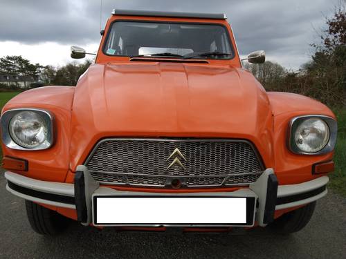Dyane 6 orange 1974