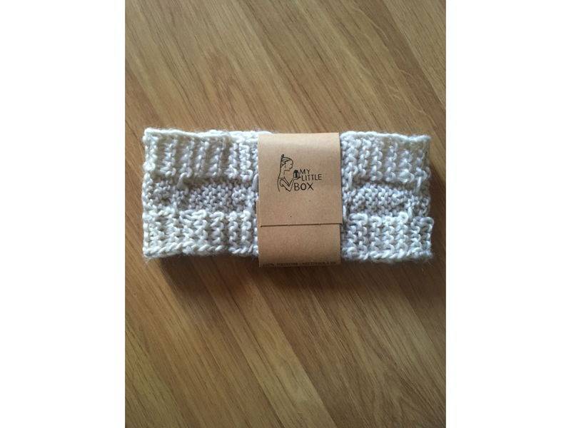 Vends Head-band bandeau maille beige my little paris TBE