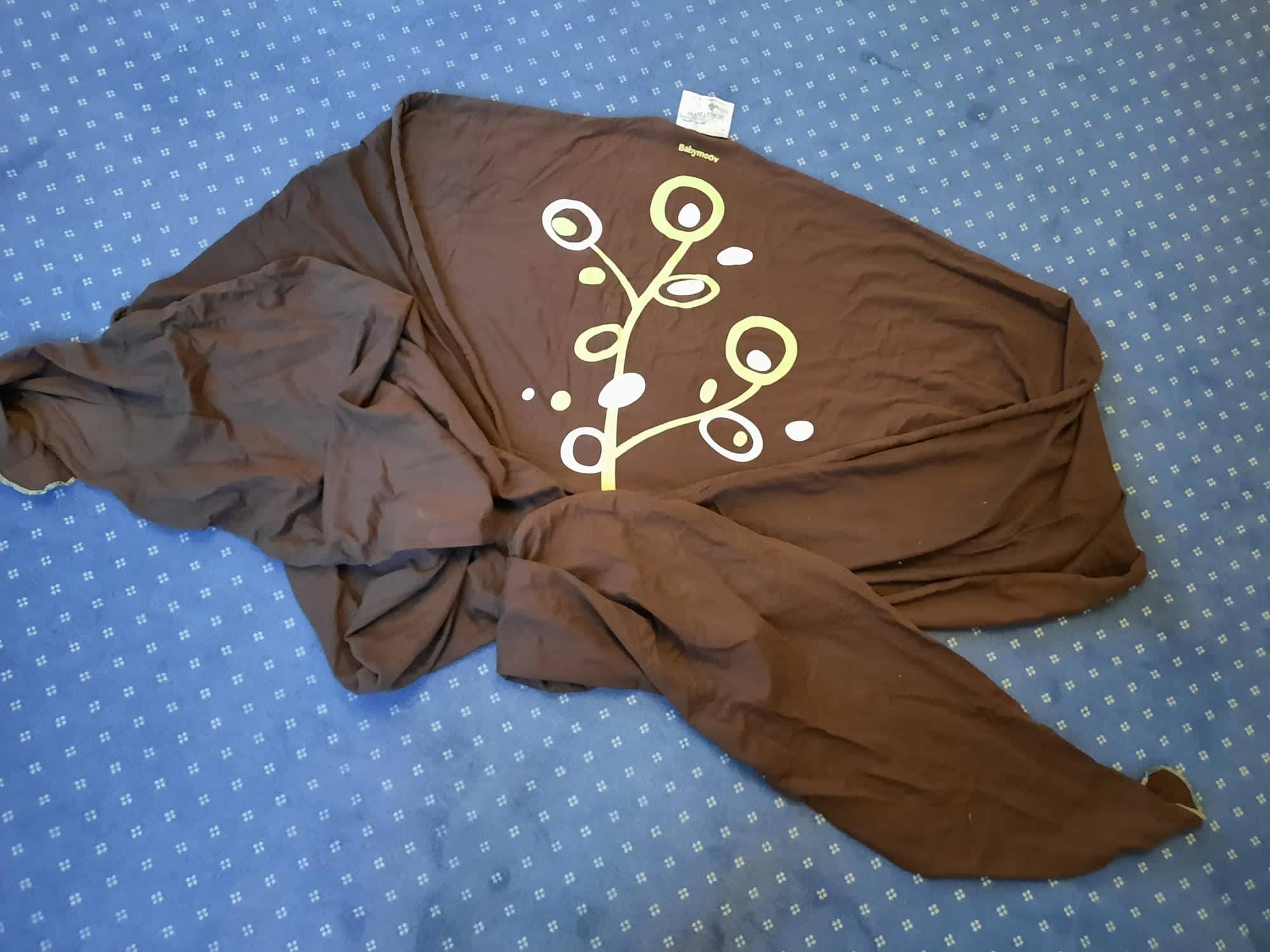 Echarpe de portage Bébé, jusqu’à 15kg, Babymoov, chocolat, parfait état