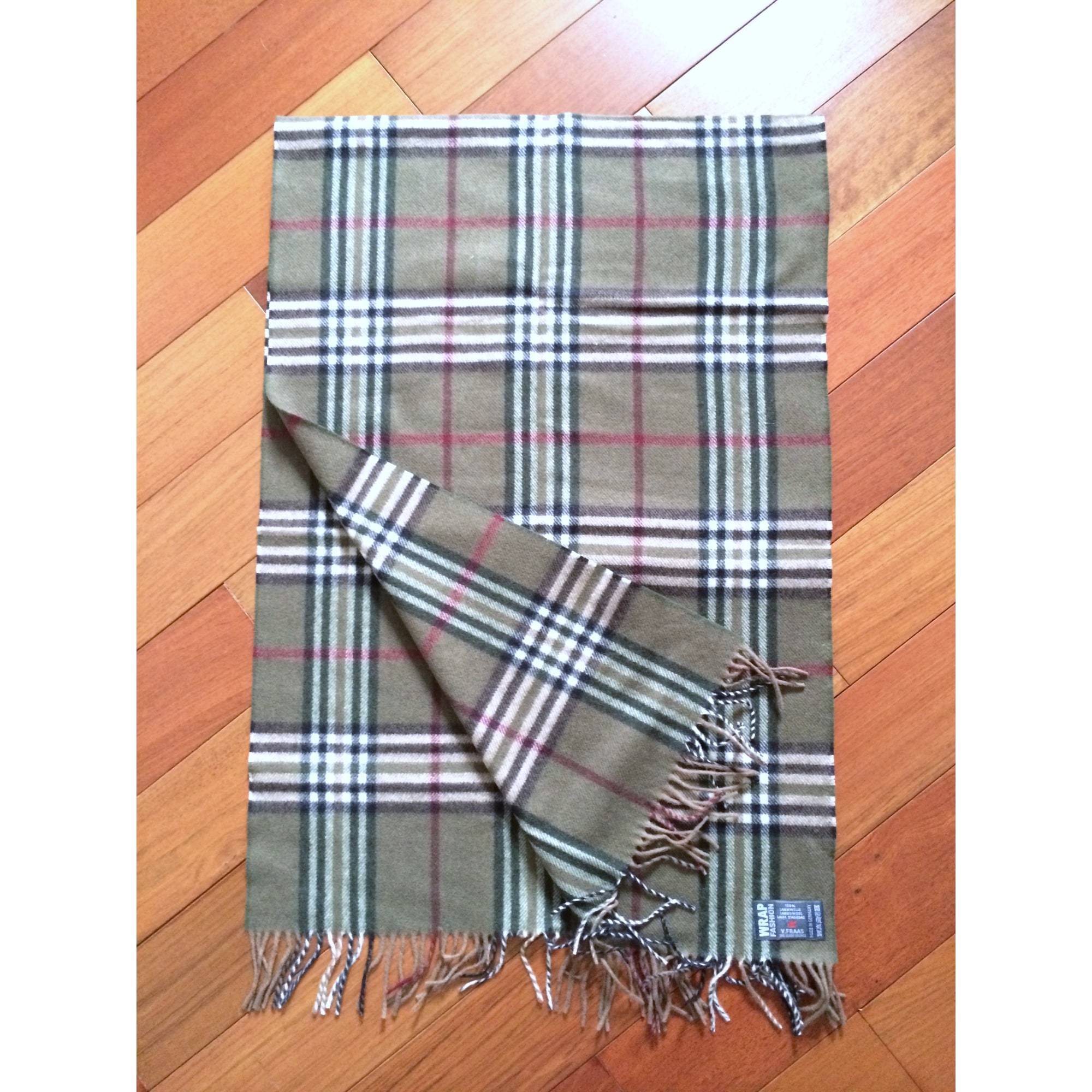 Echarpe Tartan Neuve 100% Laine