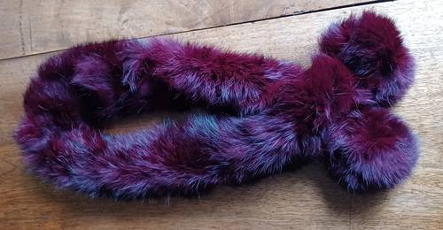 Vends écharpes neuves en fourrure synthétique