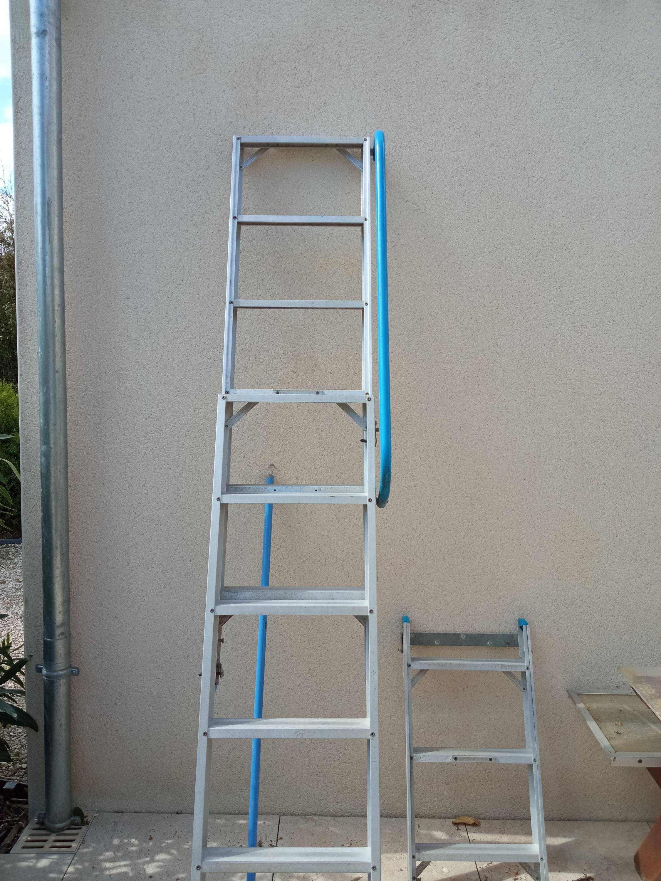 Echelle escamotable en aluminium pour accès comble