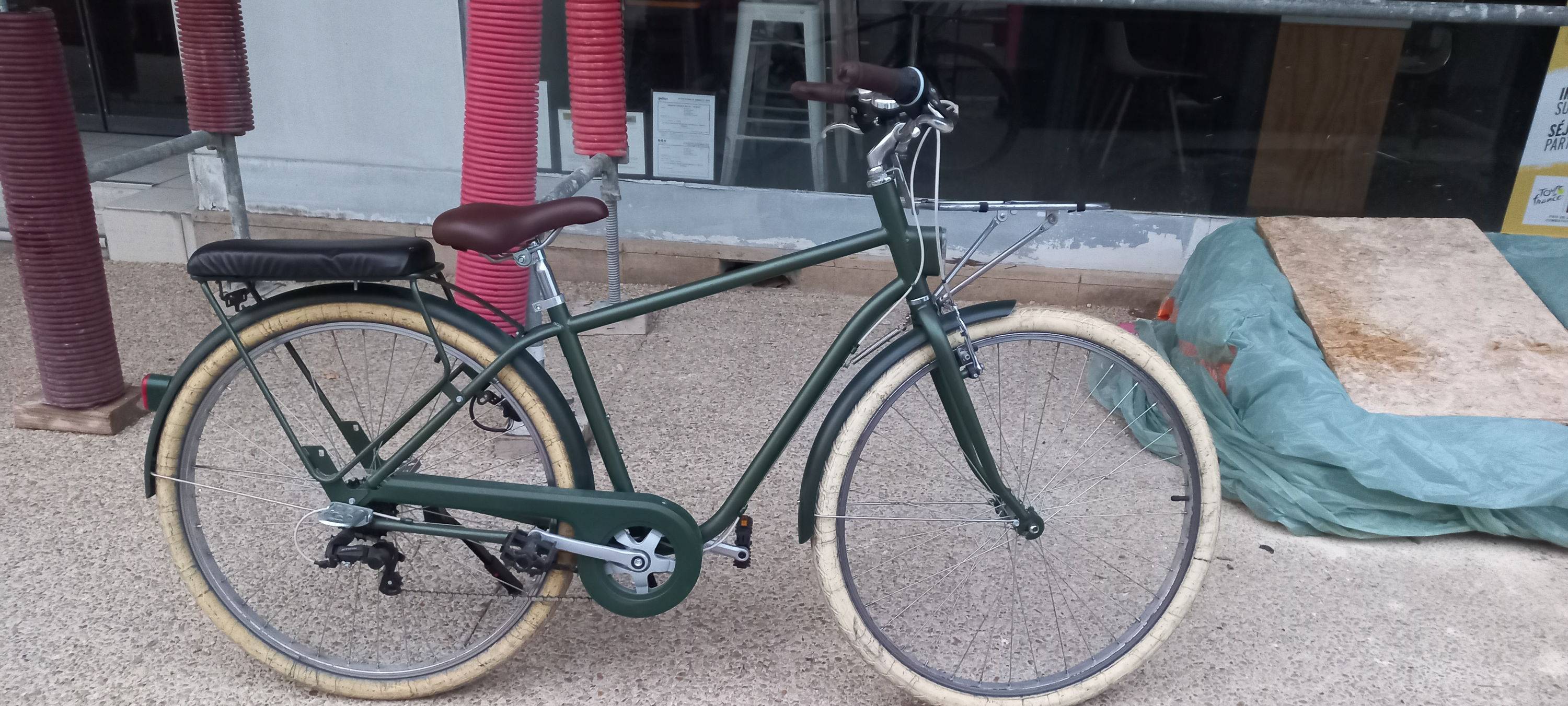 Vélo Elops 520 Homme Hollandais