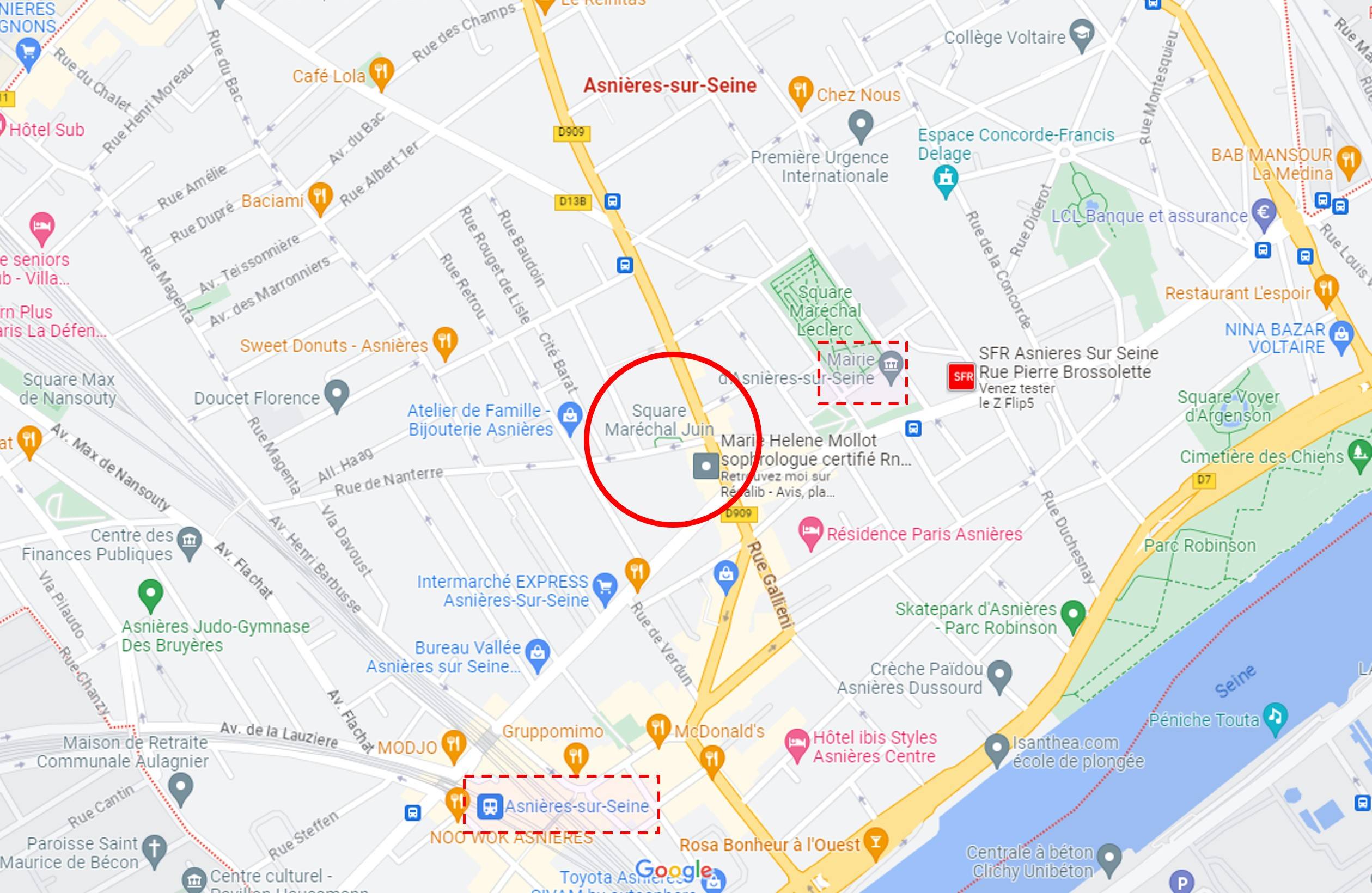 Loue parking 12m² Asnières-sur-Seine