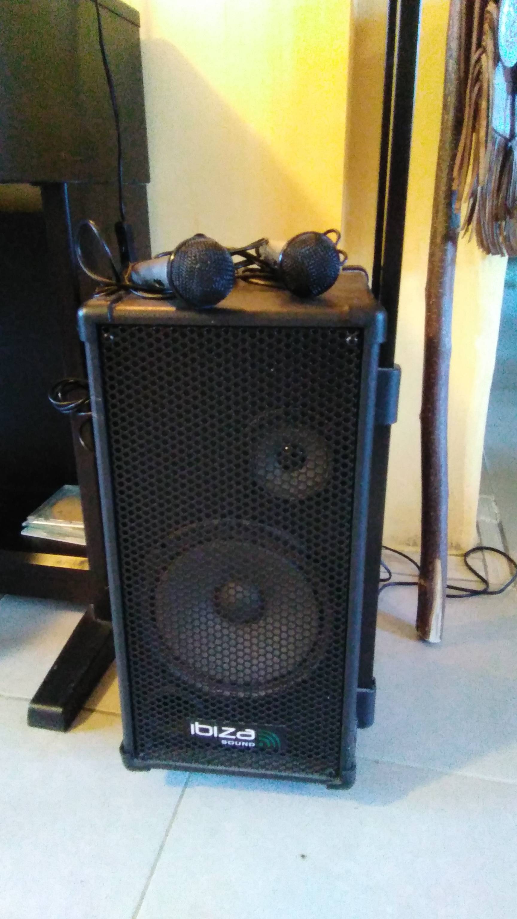 Vends enceinte autonome karaoke transportable et autonome
