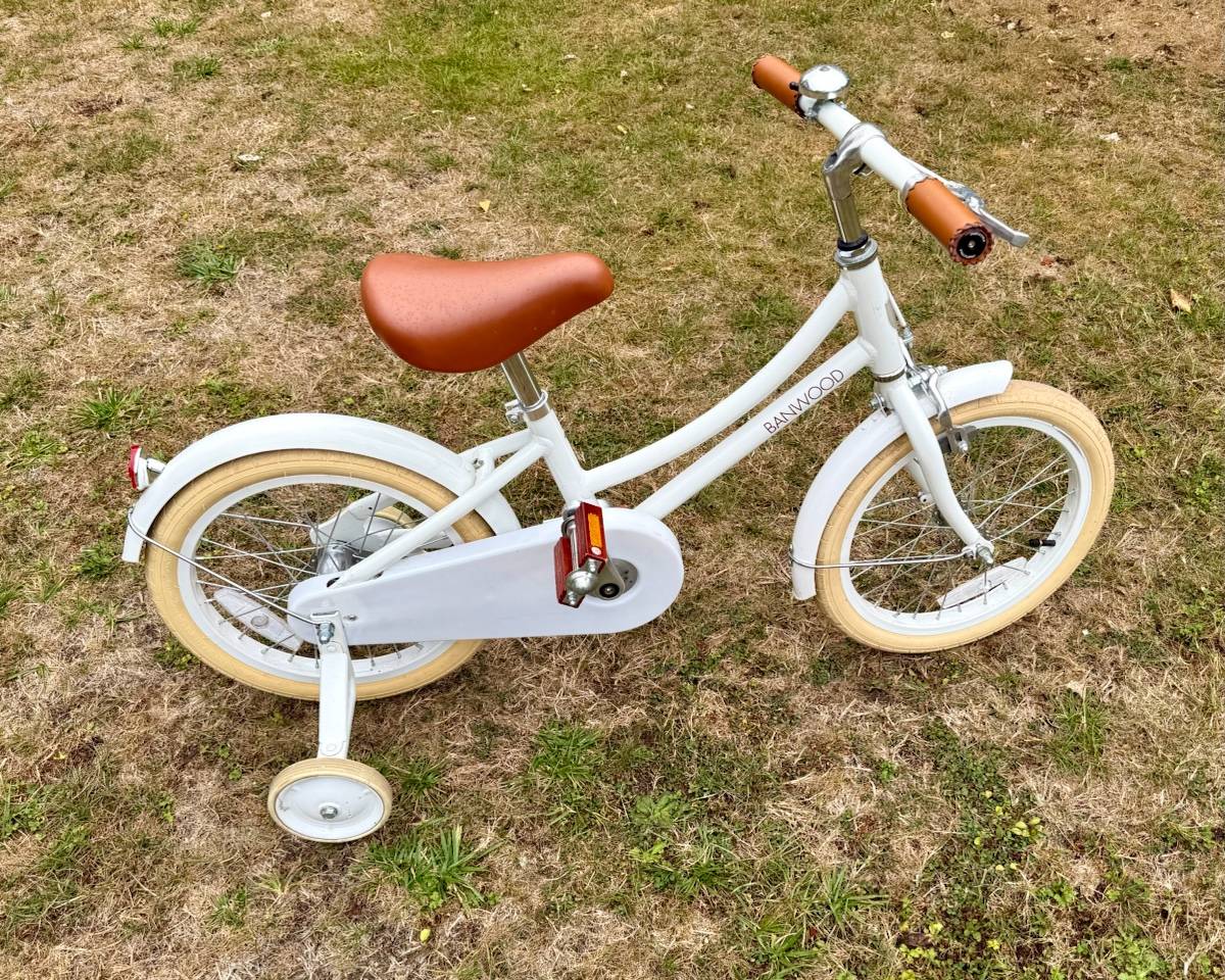 Vends vélo enfant Banwood 16 pouces blanc