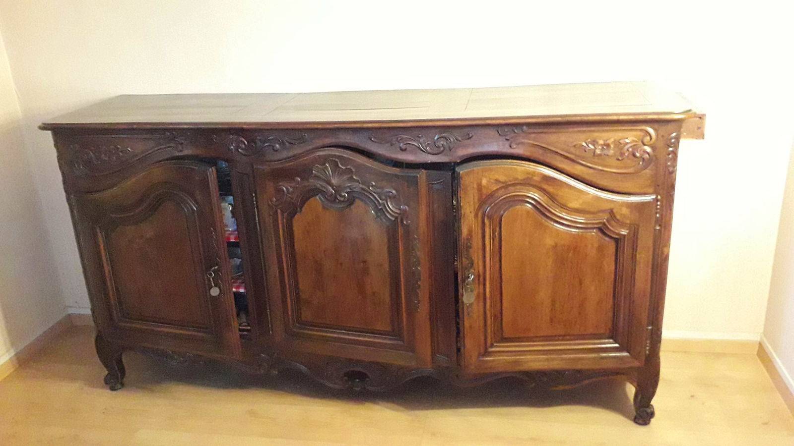 Enfilade Louis XV en noyer