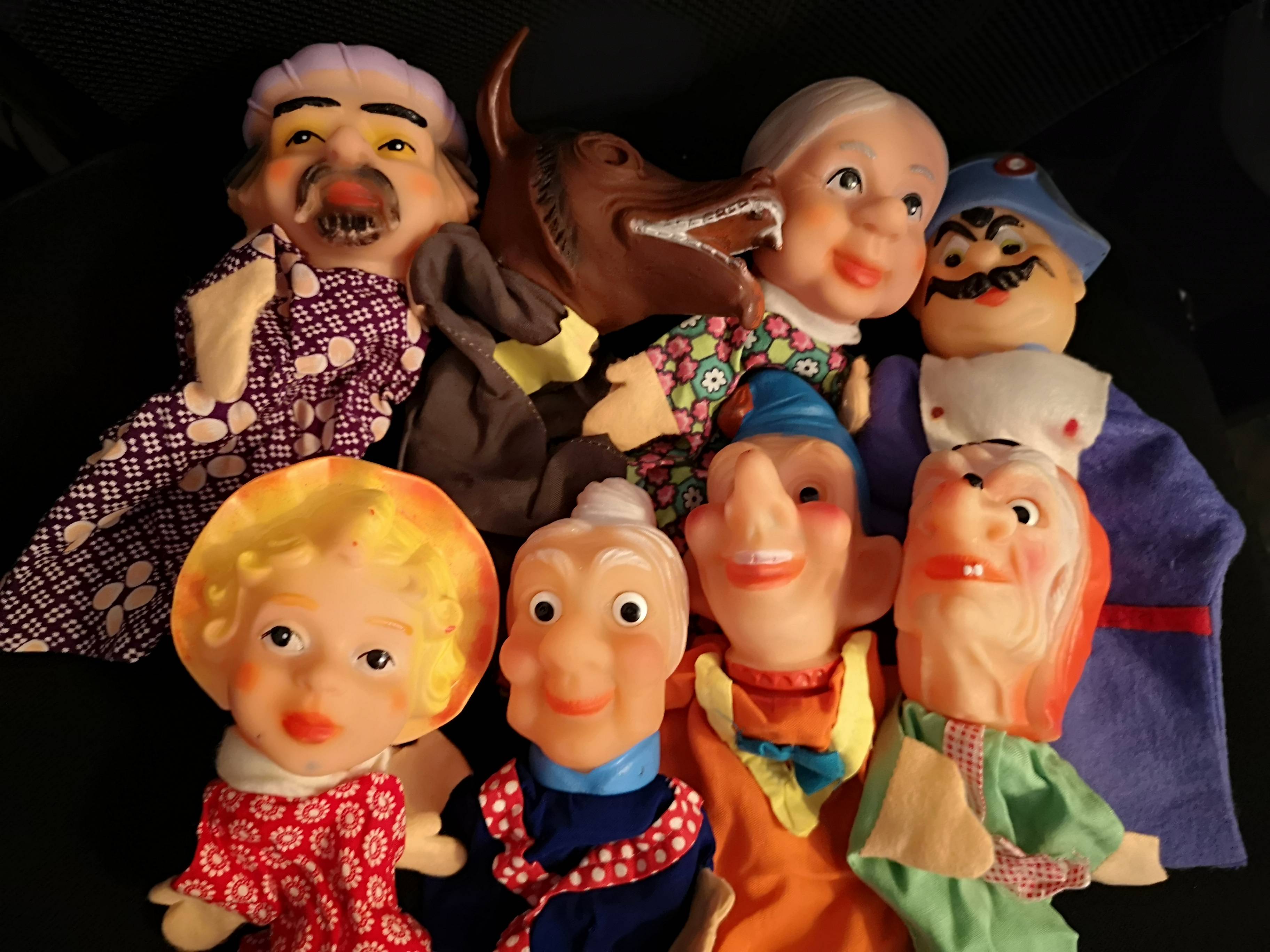 Vends ensemble de marionnettes collector du Théâtre de Guignol années 50-60