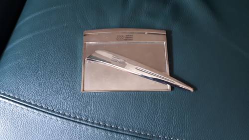 ENSEMBLE BLOC NOTES ET COUPE PAPIER
