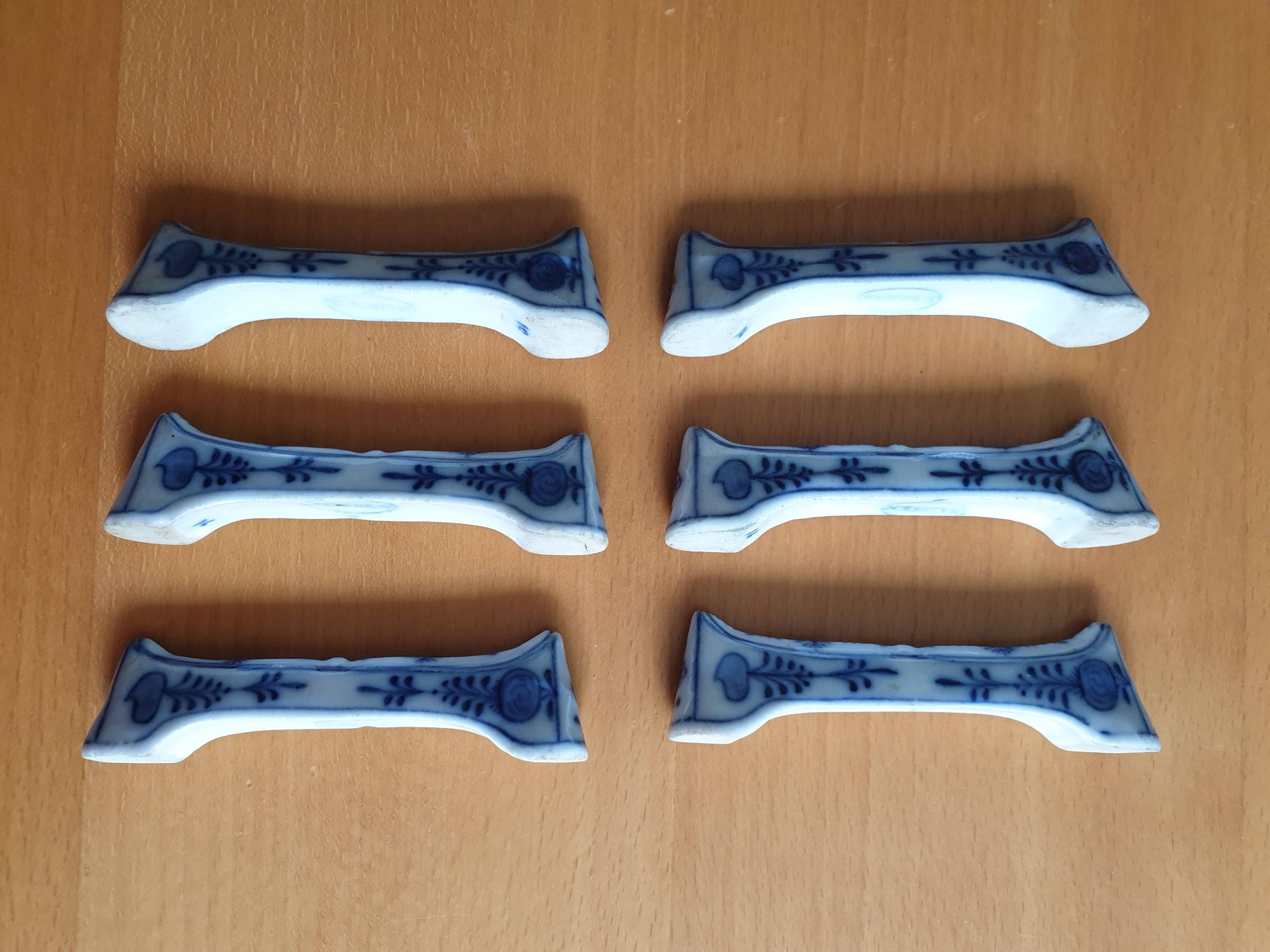 Porte couteaux de collection en porcelaine - France