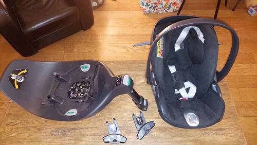 Ensemble Siège auto cybex + base pivotante + adaptateurs yoyo