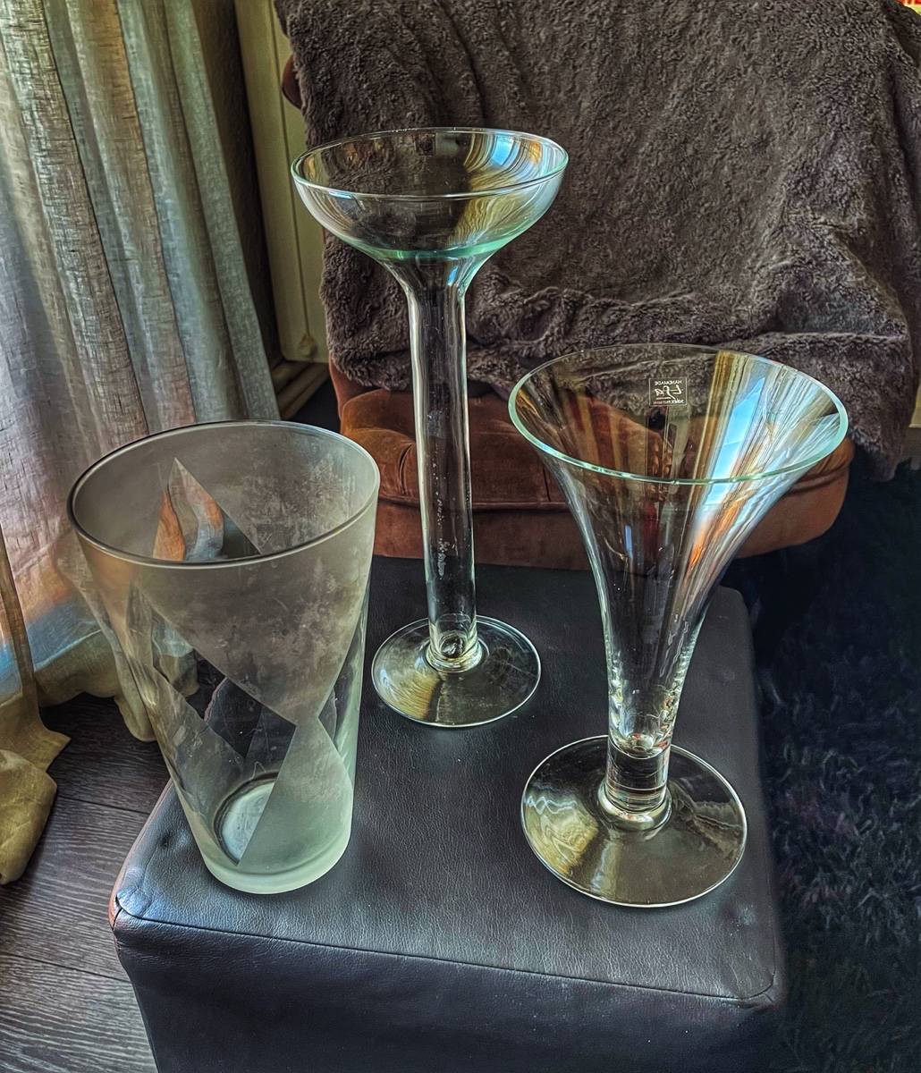 Ensemble de trois vases