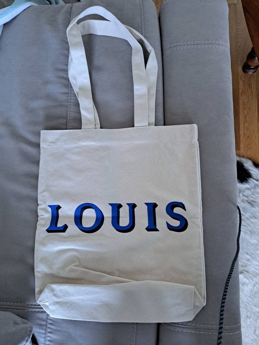 Sac en lin épais collector : créé pour les 200 ans de Louis Vuitton