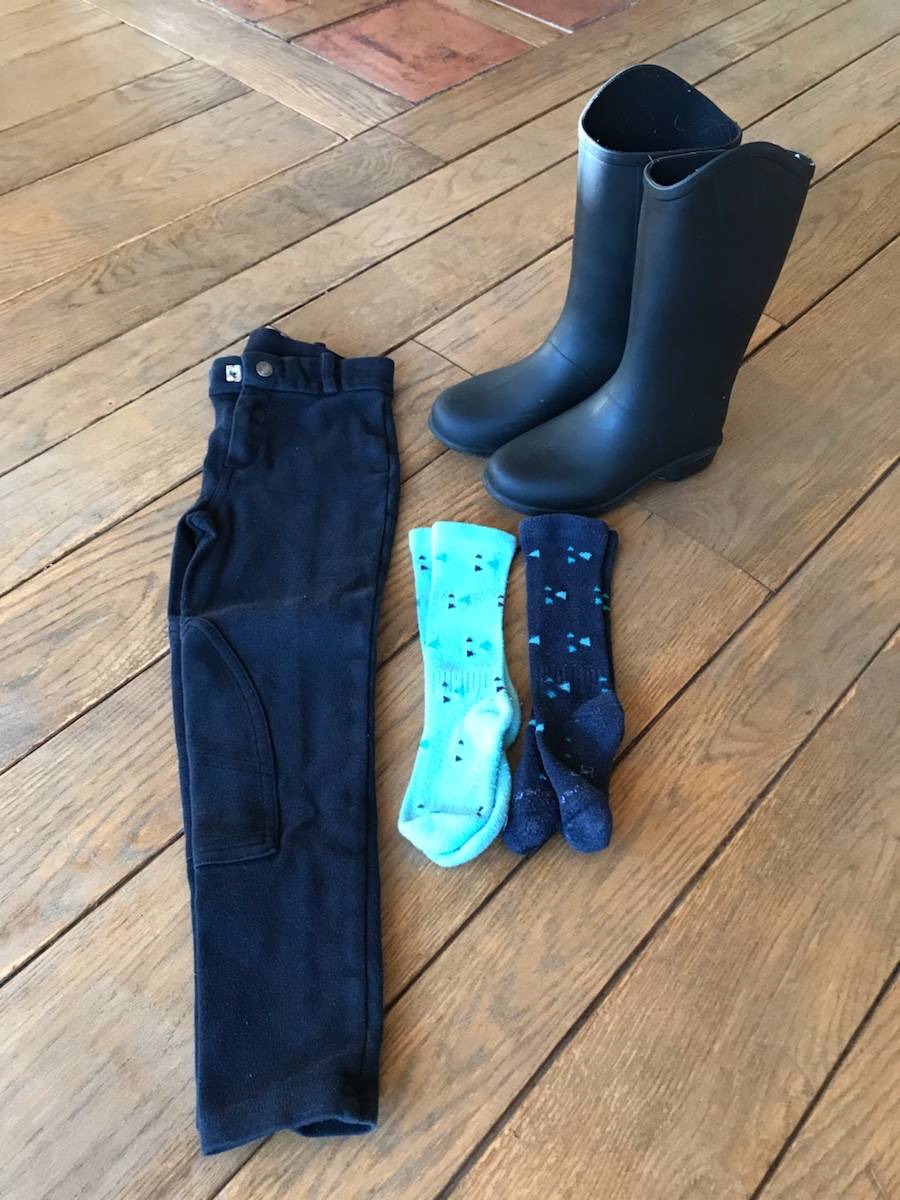 Bottes D'équitation Cavallo Noir Pointure 42,5 - Occasion | Bottes Cuir équitation | Bottes Dame 50 Cm Haut