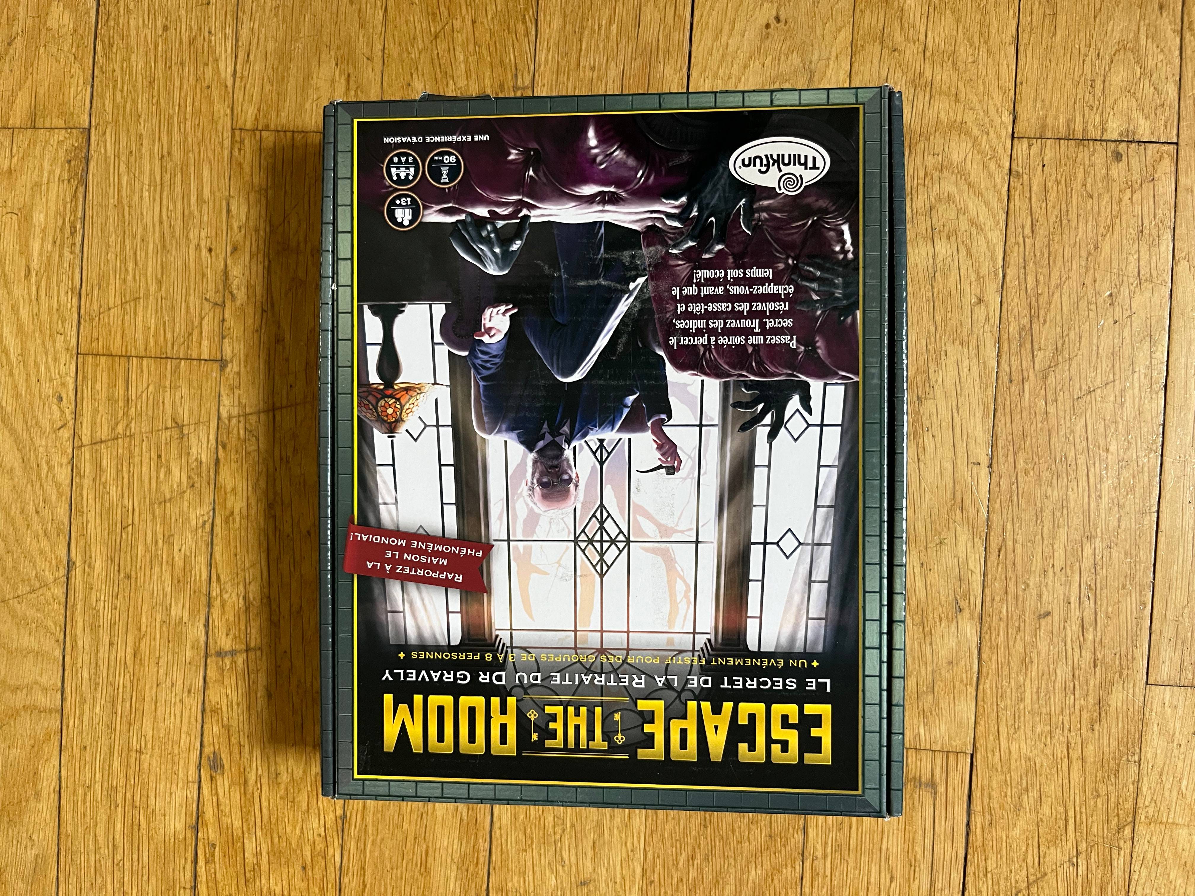 Jeux escape game neufs (belle idée de cadeau)