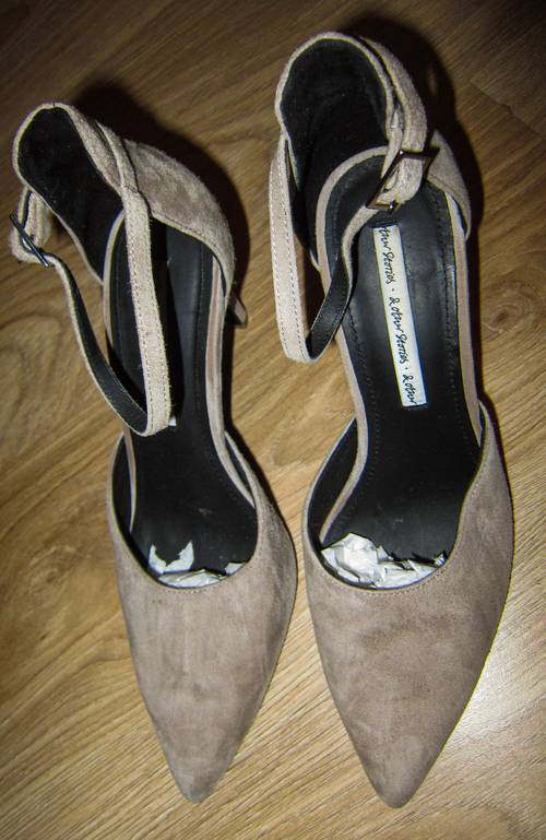 Escarpins gris - Taille M