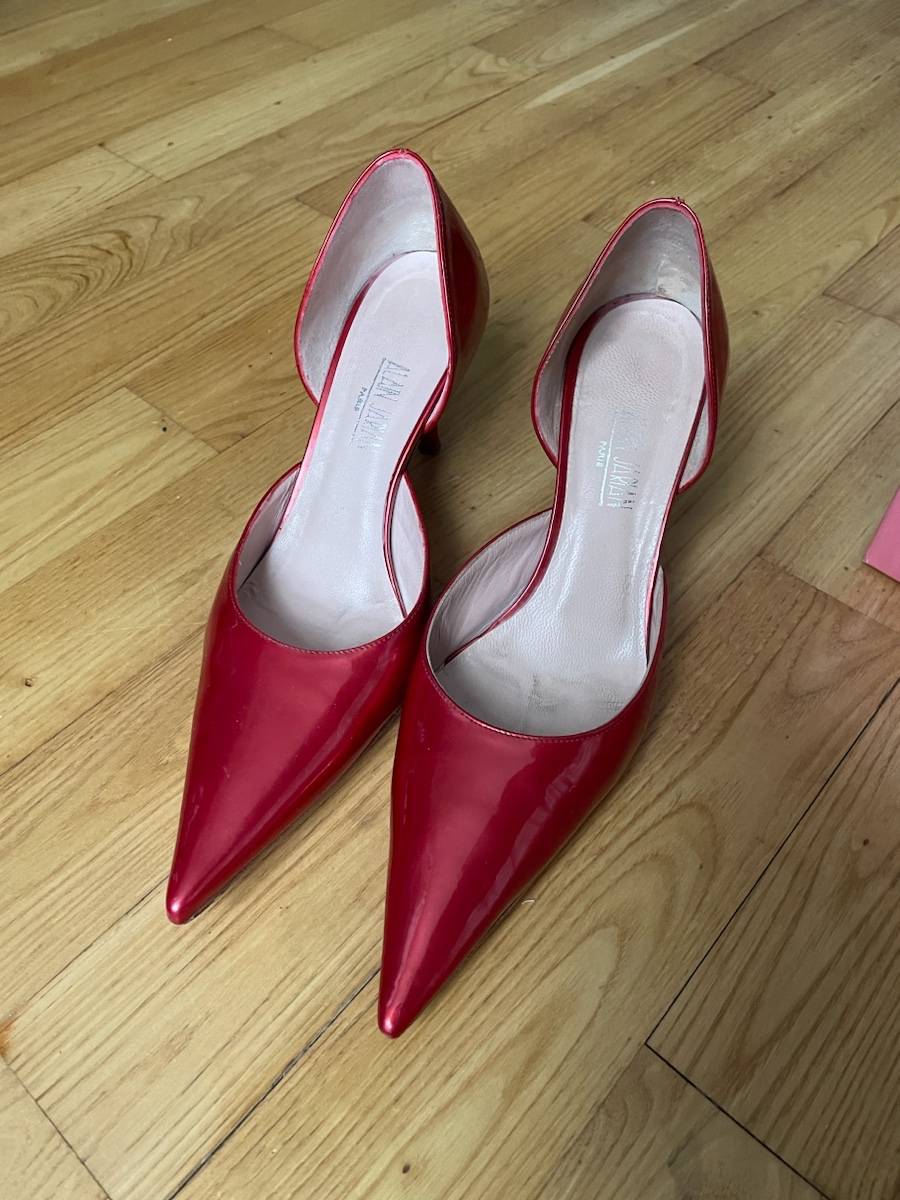 Escarpins tout cuir Alain Jarian pointure 36,5