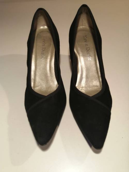Escarpins Kevin Dorfer nubuck Noir Taille 40 - Neufs