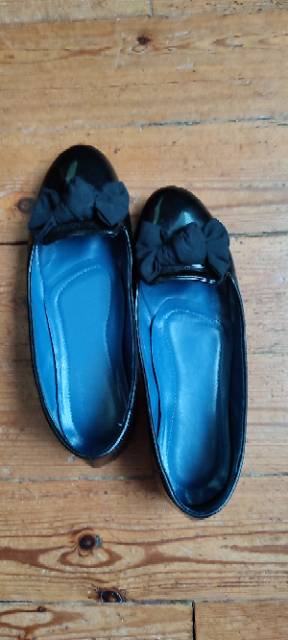 Vends escarpins vernis noirs - Pointure 39