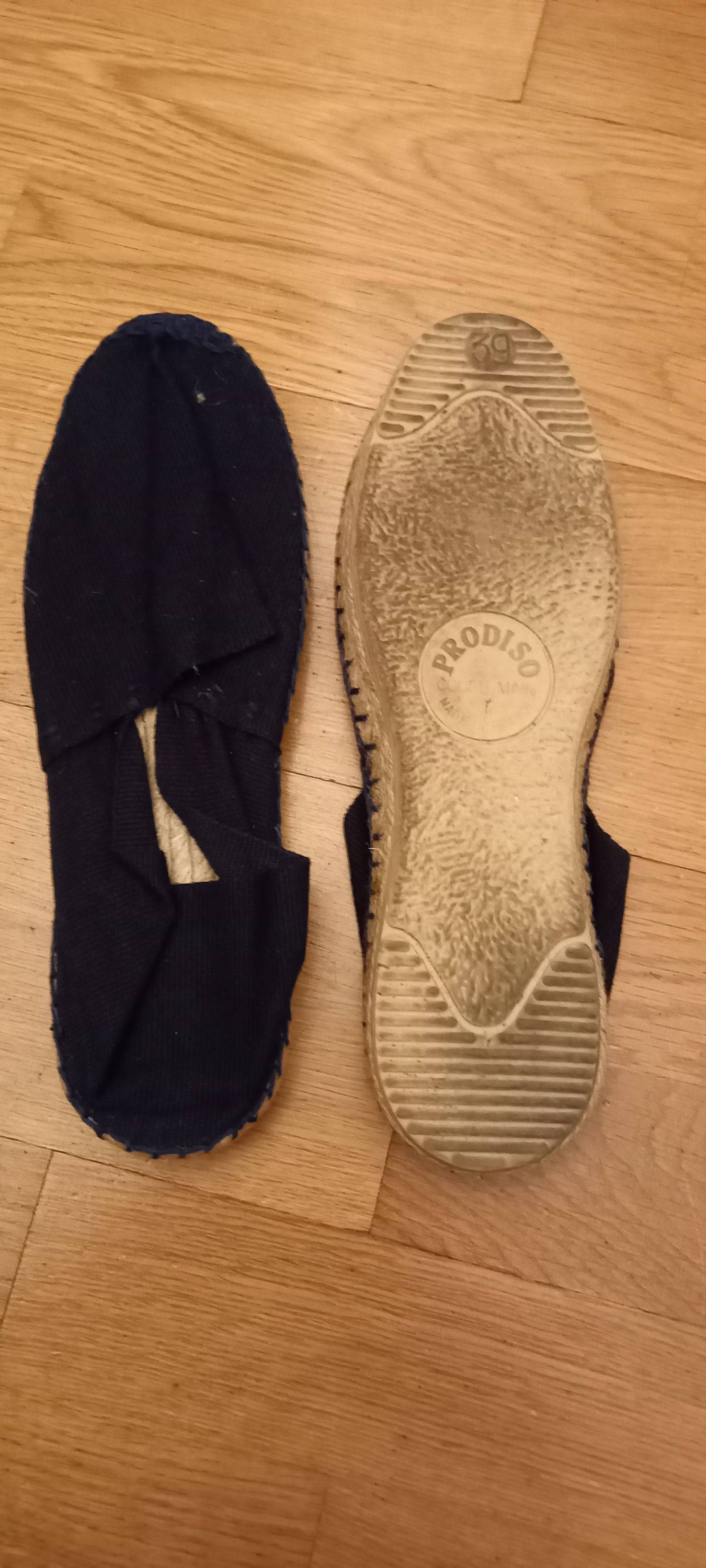 Vends espadrilles homme - Pointure 39