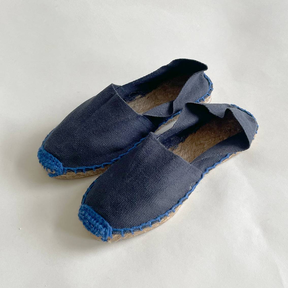 Vends espadrilles bleu marine enfant - Pointure 32