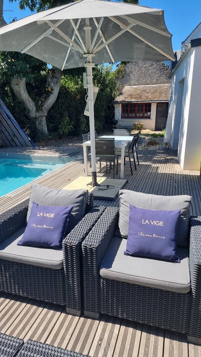 Loue maison - Chaumière Île aux moines (56)   8 couchages - 130m²