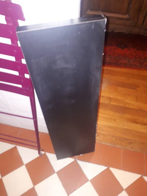 Etagere murale suspendue IKEA noire LACK
