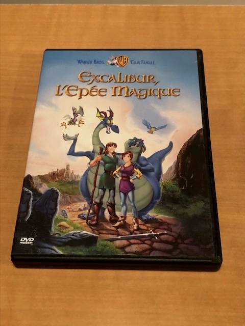 Vends DVD Excalibur l’épée magique