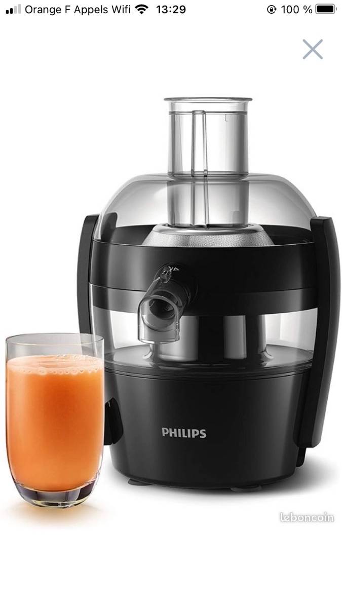 Extracteur jus fruits/légumes Philips sur Gens de Confiance