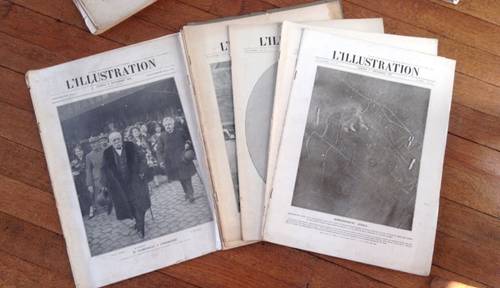 41 revues anciennes L’Illustration années 17-18-19
