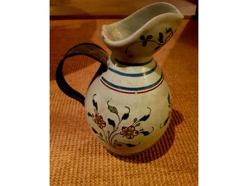Vends Pichet à vin ou cidre, début 18ème s., Nevers