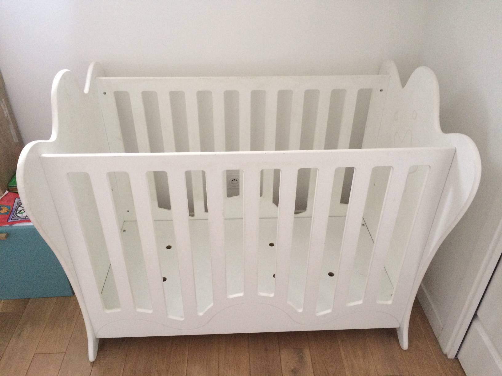 Lit bébé en bois fabrication française