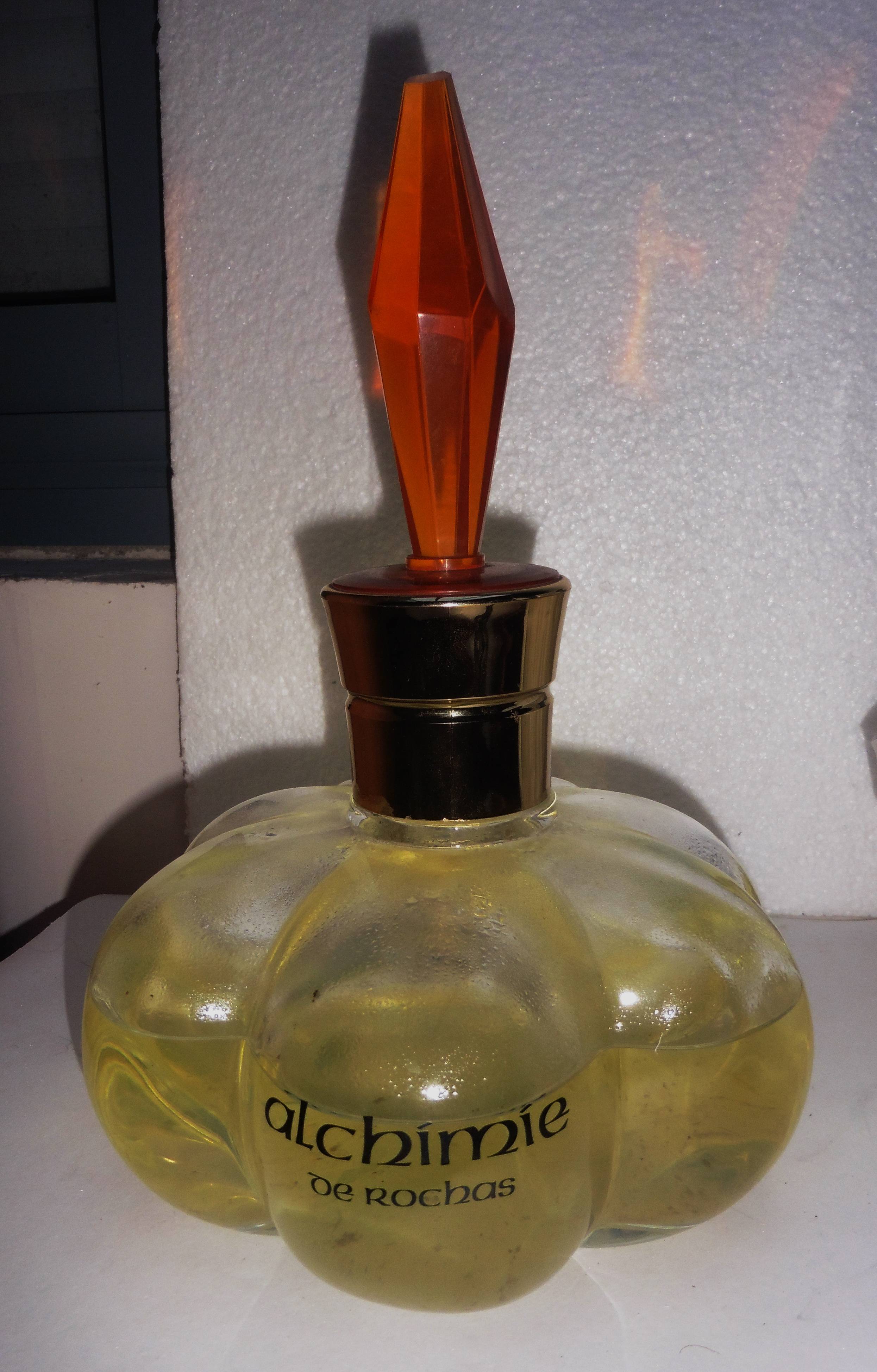 Alchimie de Rochas Énorme bouteille de collection très rare vintage