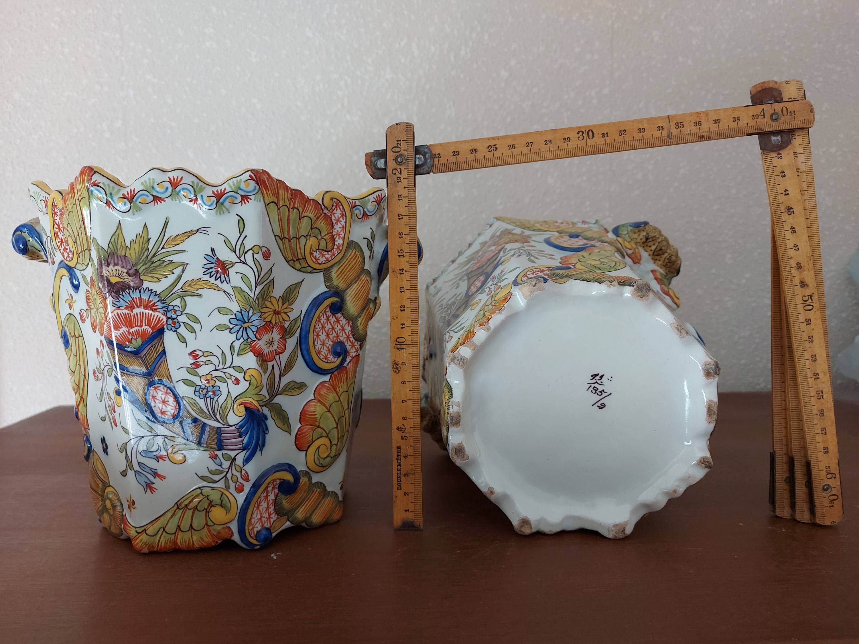 Vends faïence de Desvres Fourmaintraux Frères XIXème siècle