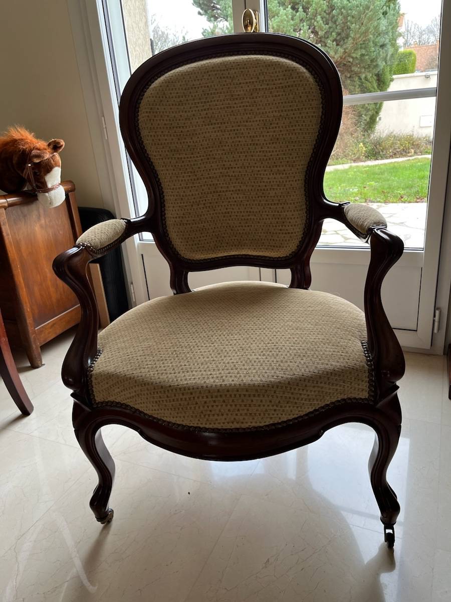 Fauteuil cabriolet XVème excellent état