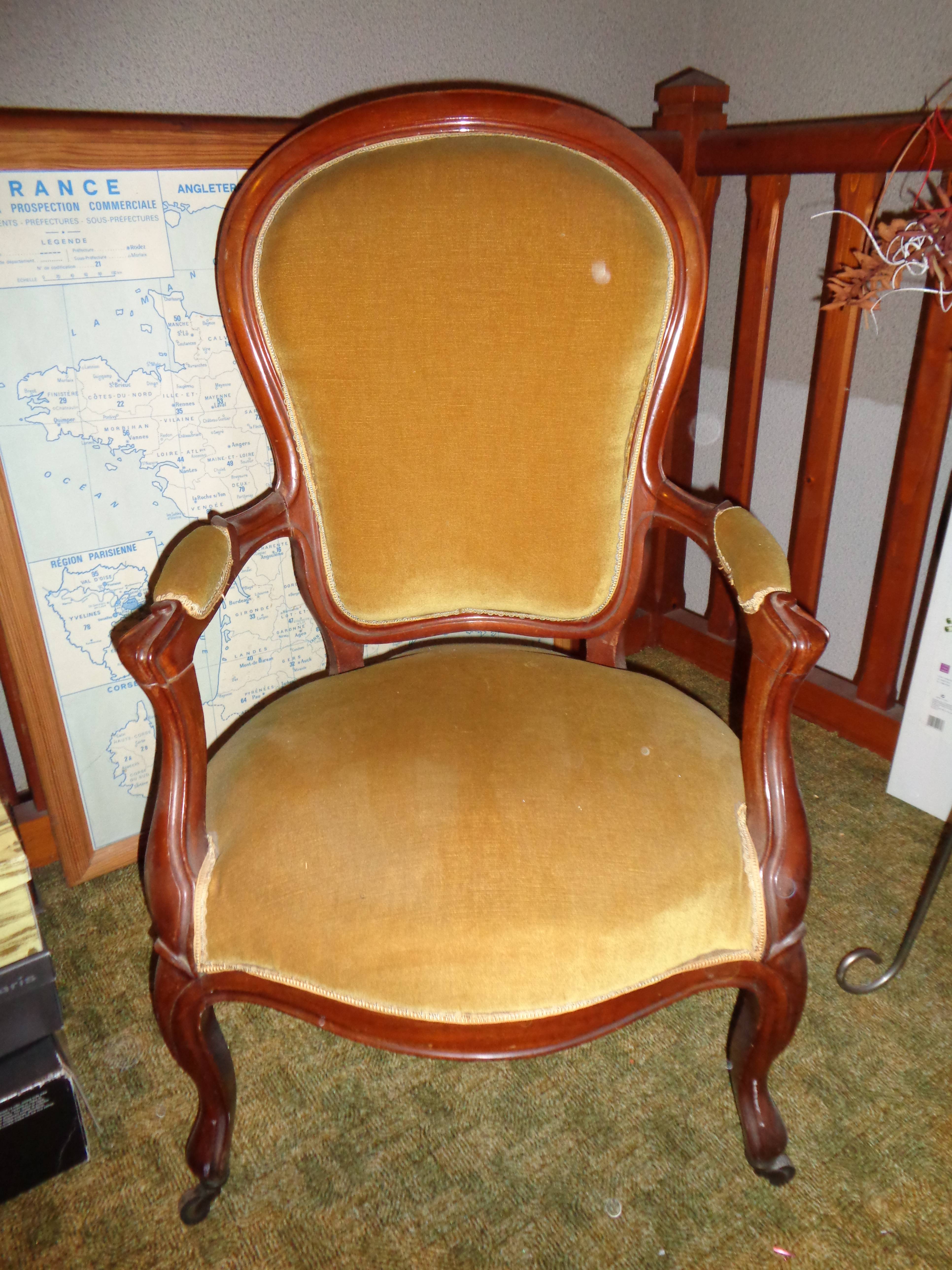 Fauteuil Napoléon ancien