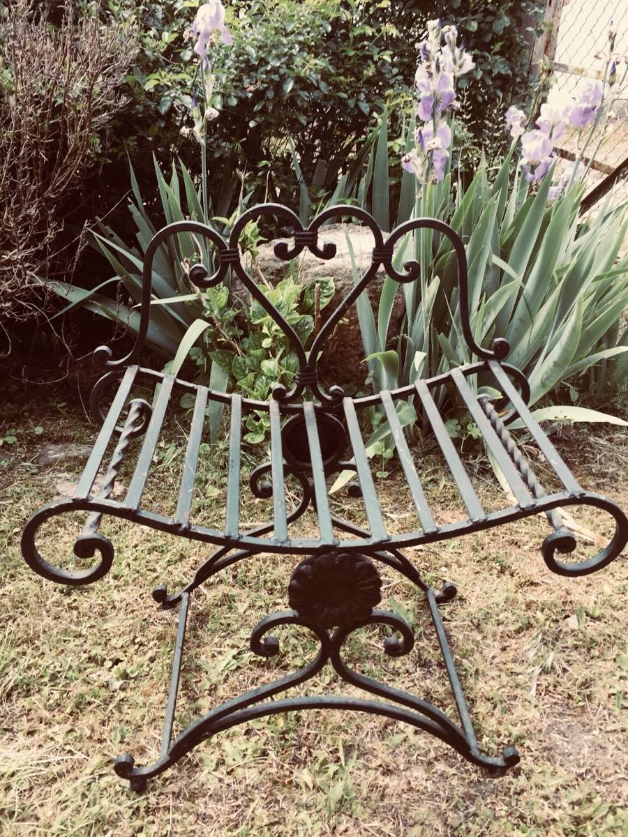 Fauteuils fer forgé