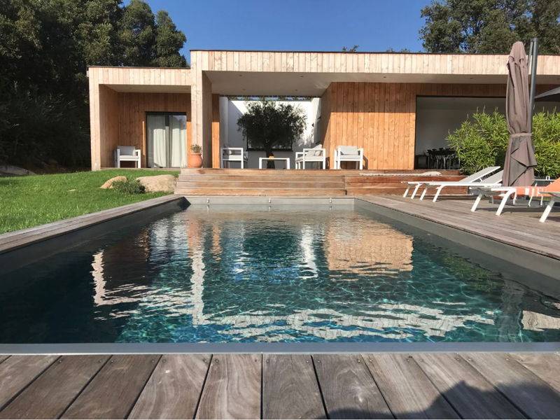 Loue Villa d’architecte avec piscine chauffée - Porto-Vecchio (20) - 3 chambres - 6 couchages