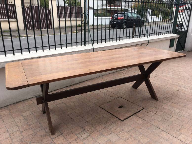 Table en chene massif